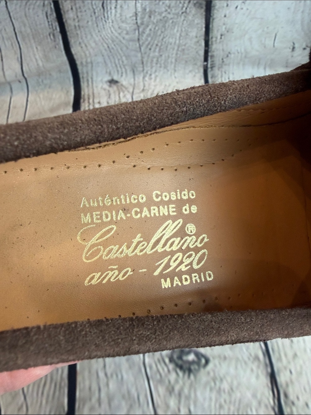 CASTELLANO Women’s Brown Suede Tassel Loafers, Size 9.5 SPAIN - Picture 10 of 10